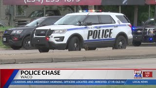 Shooting at Waco apartment complex leads to pursuit