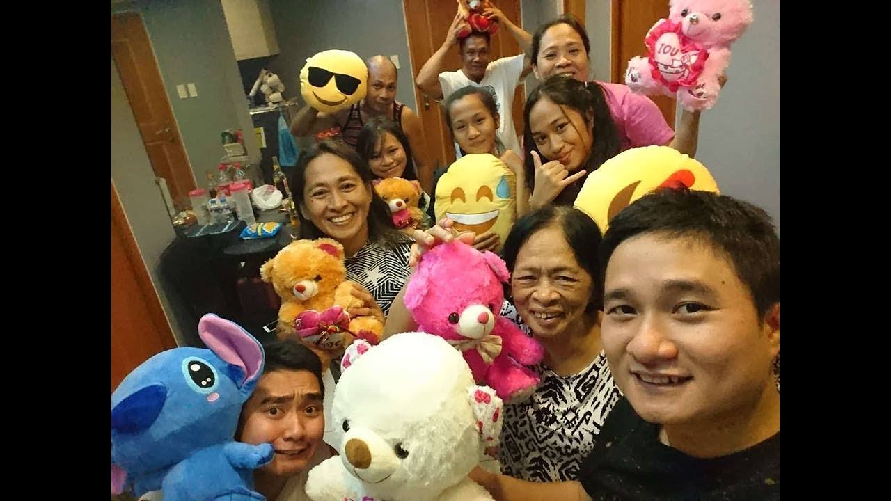 Stuffed toys exchange gift. YouTube