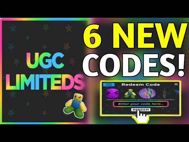 UGC Limited Codes (December 2023) – GameSkinny