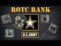Army rotc rank