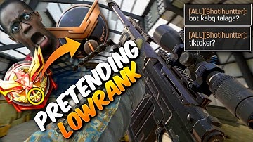 PRETENDING LOW RANK IN 1V1 DECEITFUL PLAYER IN CODM (PART 2)