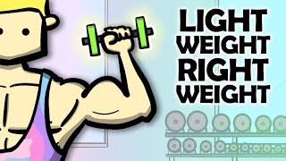 Make GREAT Gains With Lights Weights! Here&#39;s How.