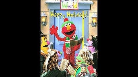 Elmo's World: Happy Holidays! (2002 VHS) (Full Screen)