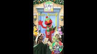 Elmos World Happy Holidays 2002 Vhs Full Screen