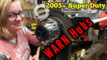WARN Hub Install, 2005+ Super Duty Dana 60