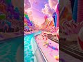 POV Roller Coaster Ride In The Candy World 😮 #youtubeshorts #metaai