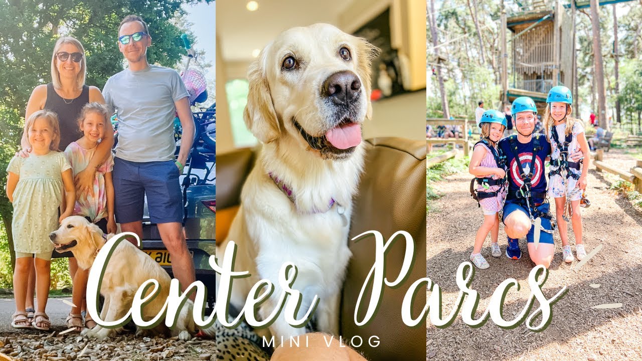 CENTER PARCS WOBURN FOREST🌲💚 dog friendly 2-bed woodland lodge, tree trekking & more!