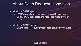 Deep Request Inspection On Layer0