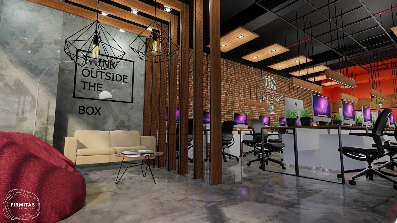 Creative Office Interior Design - YouTube