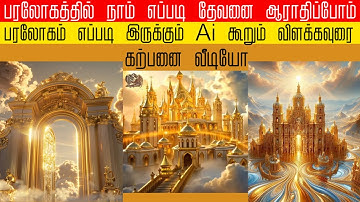 பரலோகம் எப்படி இருக்கும் | Heaven | Tamil Bible Stories | Ai Animation Video