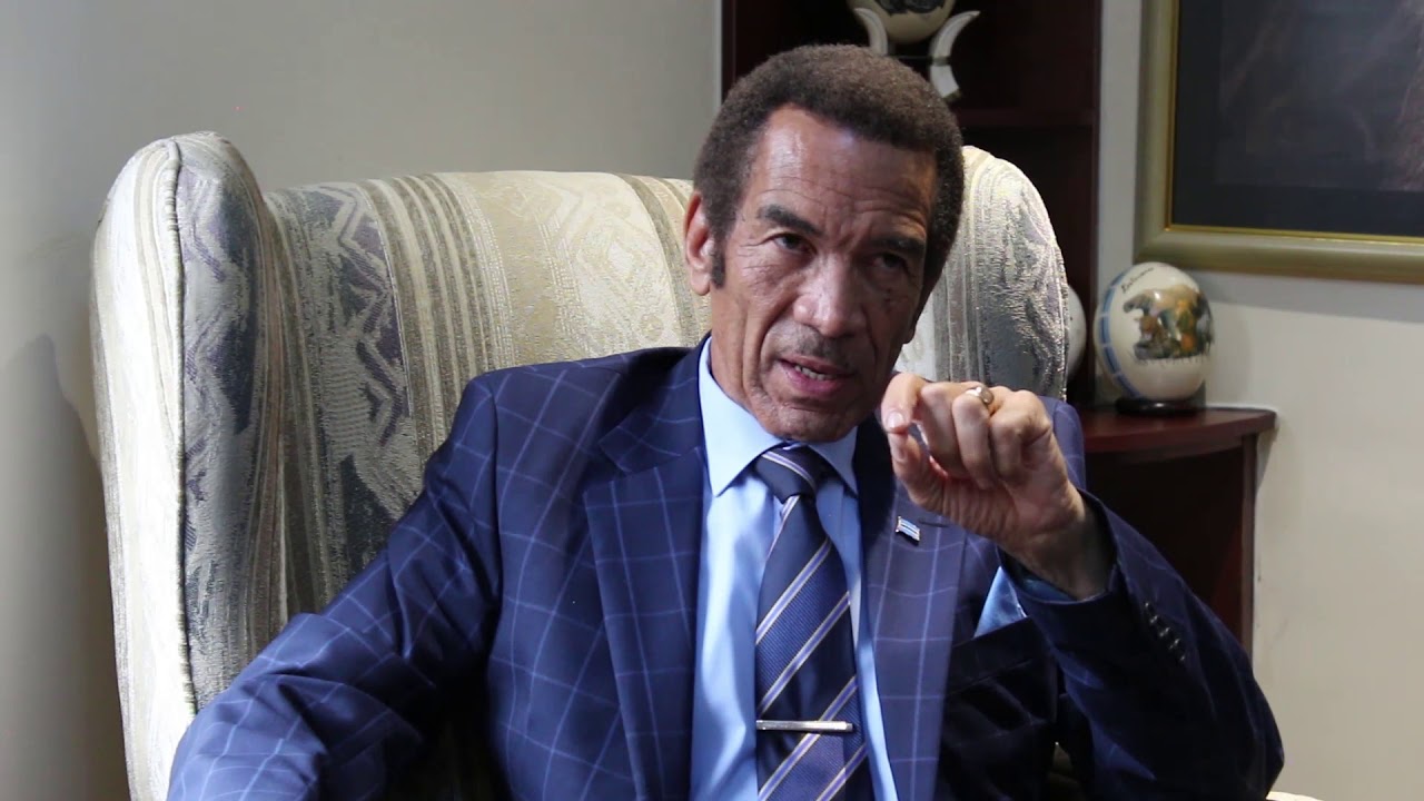 Seretse Khama Ian Khama Interview part one