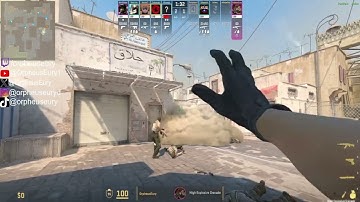 1v5 ACE Clutch on Dust2 – Faceit Gameplay | CS2 Highlight