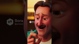 The time I went to WrestleMania #wwe #sora2 #wrestlemania #aiart