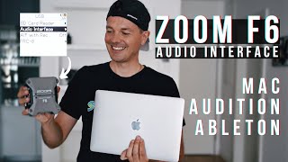 ZOOM F6 AUDIO INTERFACE SETUP | MAC BOOK | ADOBE AUDITION | ABLETON screenshot 5