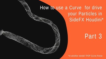 [ENG] - #sidefx #houdini #tutorial #particles #drive by #pop #curve #force - part 3