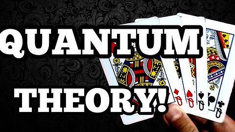 VERY COOL Quantum Theory Card trick!/Advanced card performance!