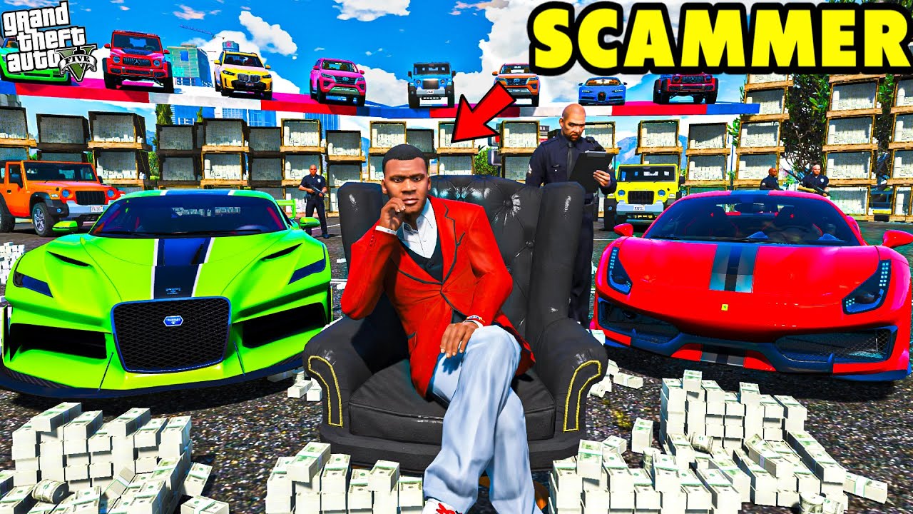 Franklin EXPOSED The BIGGEST SCAM of LOS SANTOS in GTA 5 | SHINHCAN & CHOP