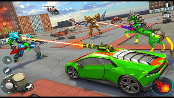 Horse Robot Car Game – Space Robot Transform wars #1 .Android Gameplay