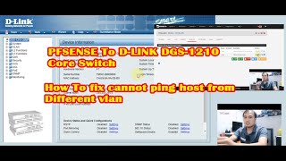 PFSENSE VLAN Tagging With DLINK smart switch / And Basic config and Troubleshooting Tips