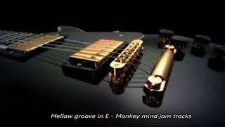 Mellow guitar groove in E