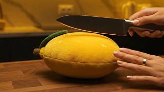 I Cut Every Fruit Pillow You Can Imagine Satisfying Asmr With Heated Knife