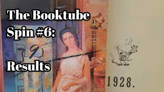Booktube Spin # 6 - The Results