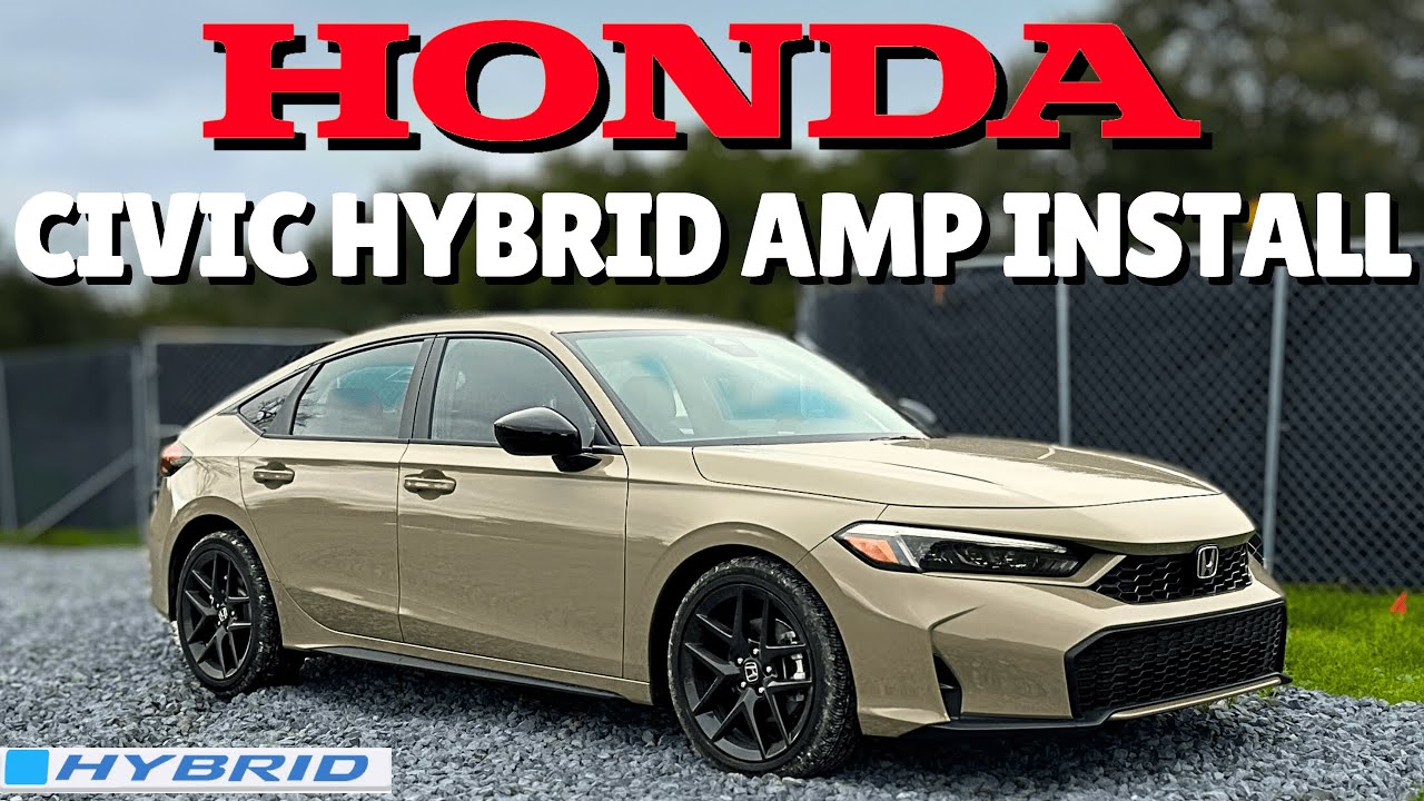 Как установить дополнительный усилитель в ваш Honda Civic Hybrid
