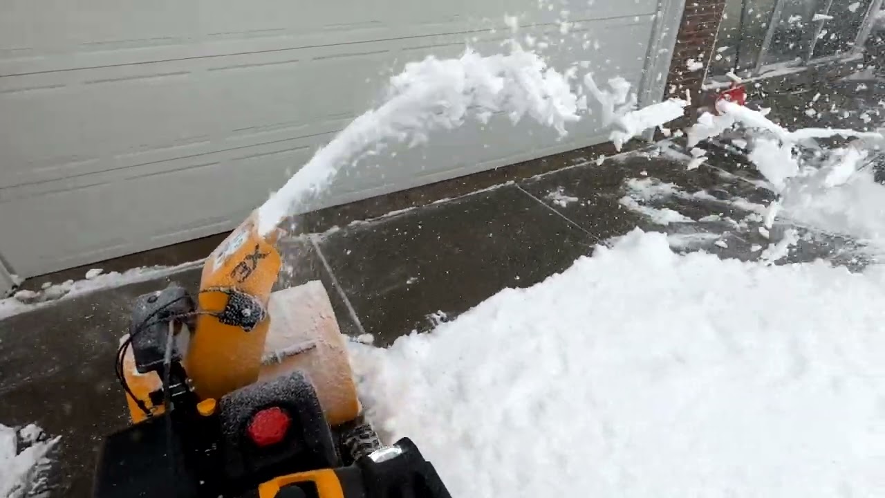Buffalo Snowblowing: 1st Person POV (Part 2)