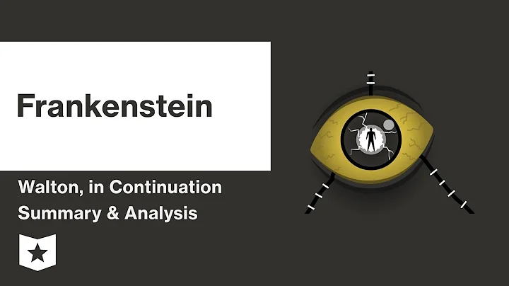 Frankenstein by Mary Shelley | Walton, In Continua...