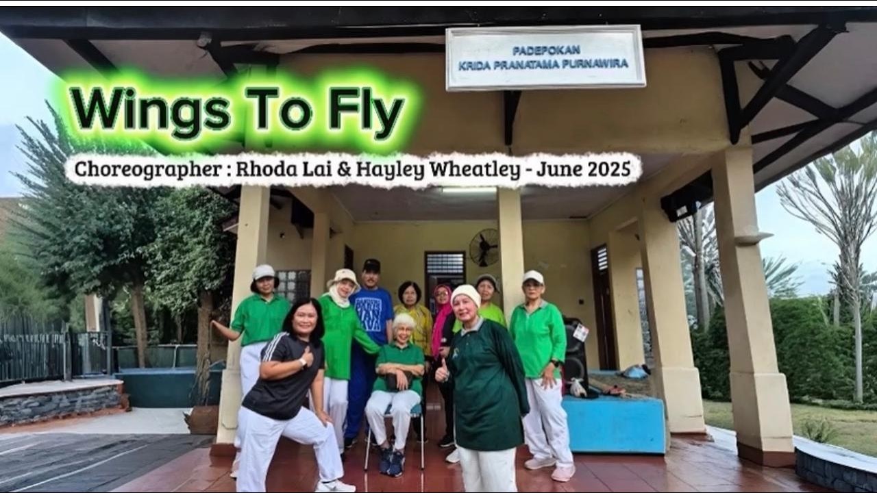 Wings To FLy | linedance | Choreographer : Rhoda Lai & Hayley Wheatley - June 2025 | Beginner