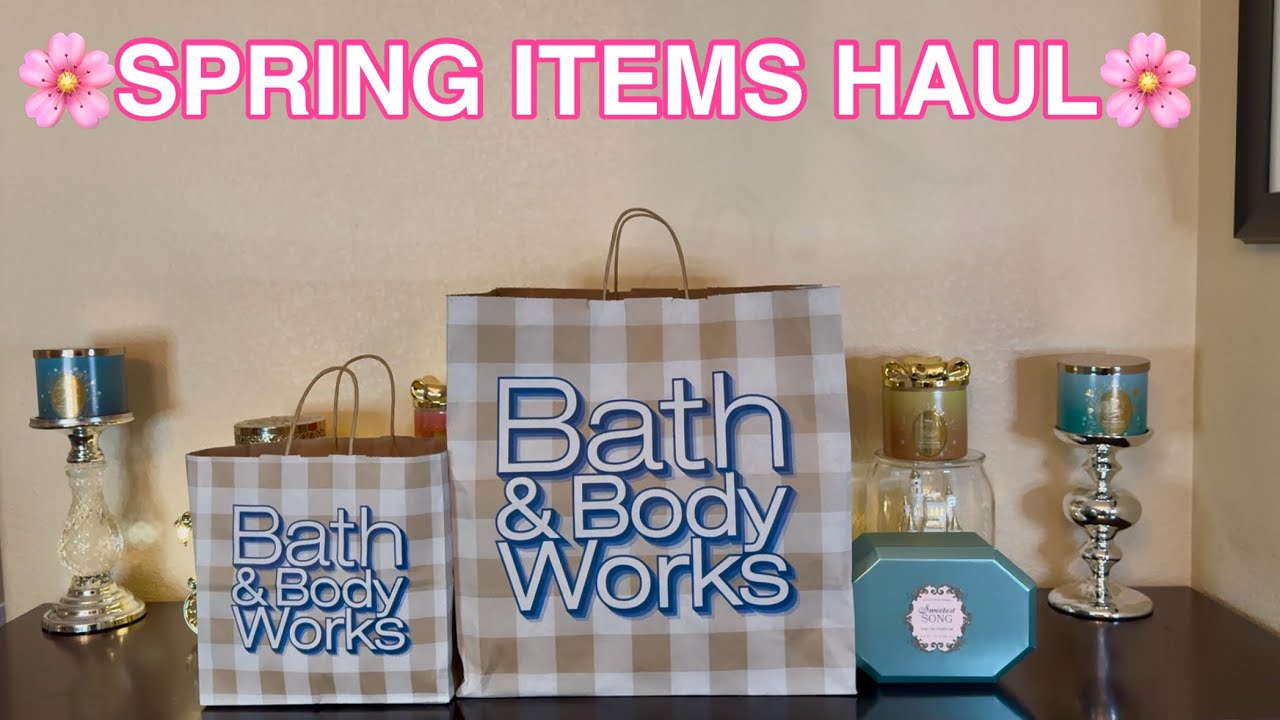 BATH & BODY WORKS HAUL - YouTube