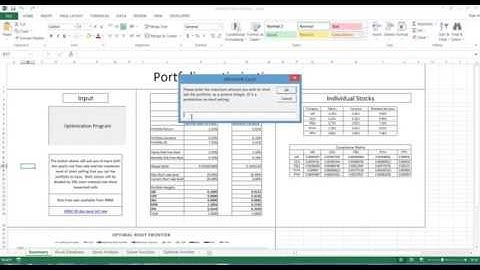 Portfolio Optimization - Optimal Risky Portfolio with any level of short sale.
