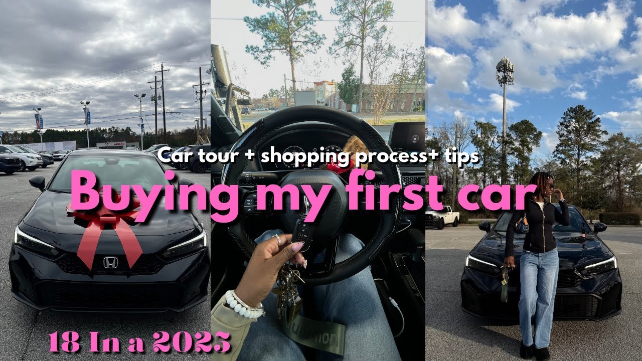 ПОКУПАЮ СВОЮ ПЕРВУЮ МАШИНУ В 18 ЛЕТ! | Обзор автомобиля + Необходимые вещи для автомобиля + Проце...