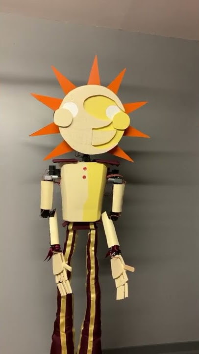 I made an Animatronic of Sun from FNAF Security Breach!