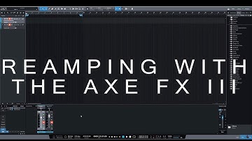Axe Fx III Reamping Part 1: How to Reamp and Record DI Tracks