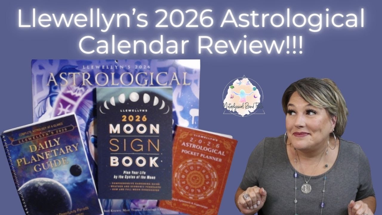 Llewellyn's 2026 Astrological Calendar Review!!