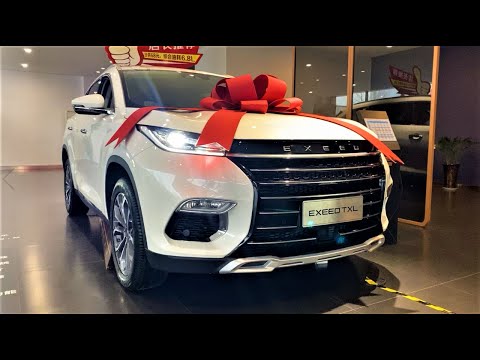 2020-chery-exeed-txl-walkaround--china-auto-show（2020款奇瑞星途txl，外观与内饰实拍）