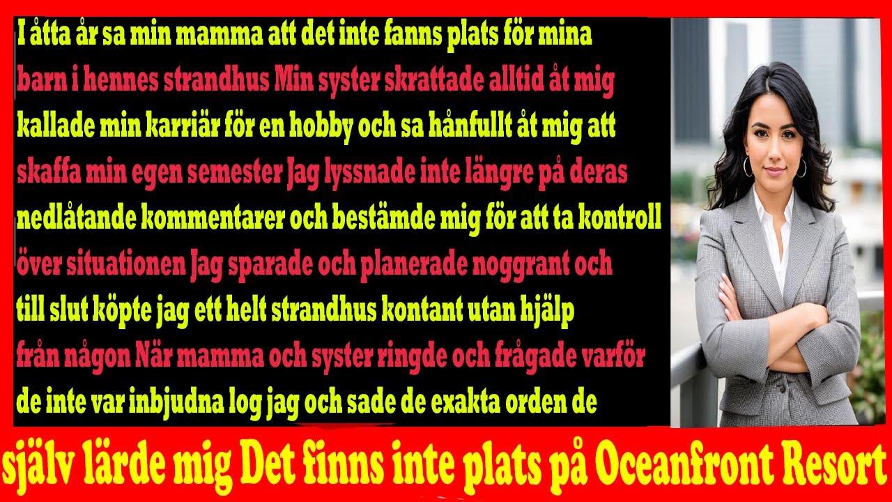 Mamma sa att det inte fanns plats för mina barn  se vart jag gick sedan