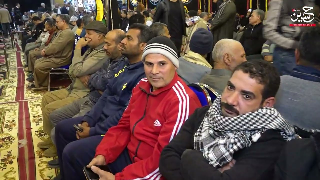 #فيديو_حسين : ربع العشاء الدكتور محمد سامي محفوظ من عزاء زوجة الحاج عربى مغيث