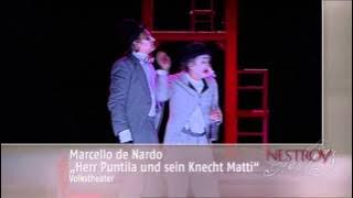 Marcello De Nardo ORF, Nestroy-Award Nomination for Best Actor 2011