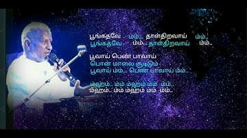 Thumbnail of Poongathave Thazh Thiravaai - Ilayaraja song (Tamil HD Lyrics)