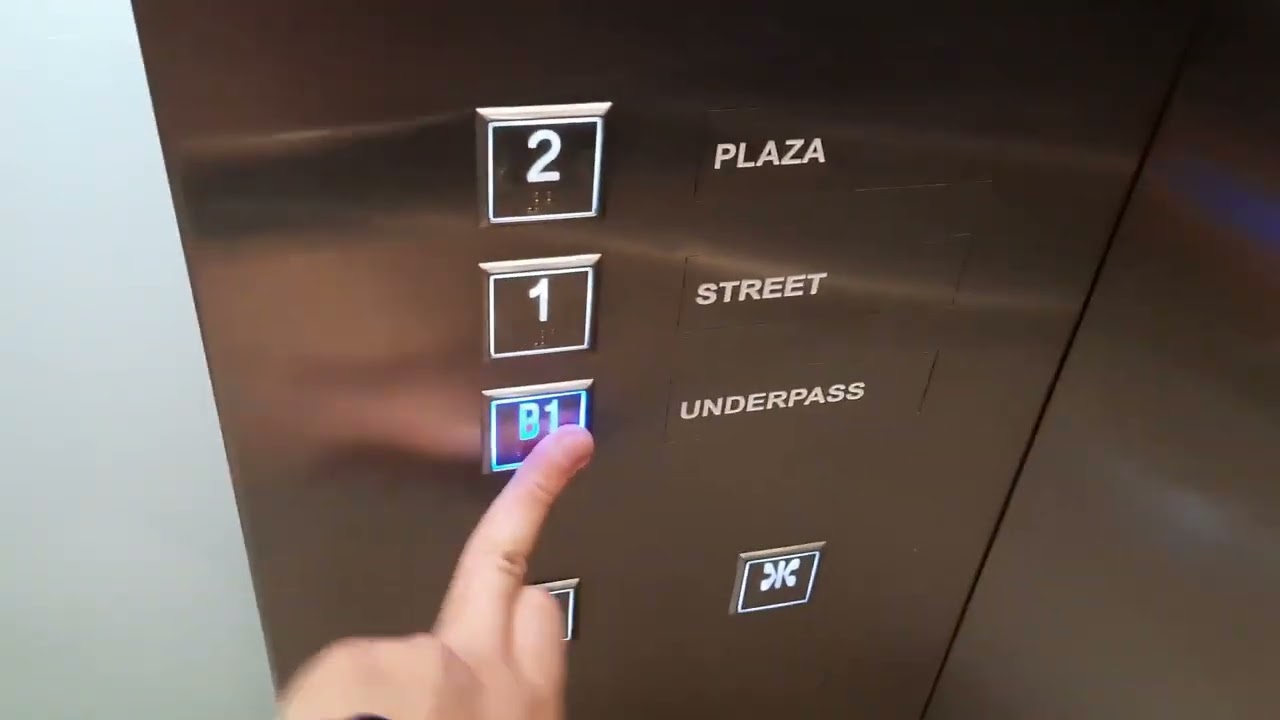 OTIS lift at Upper Thomson MRT Station (Exit 1)