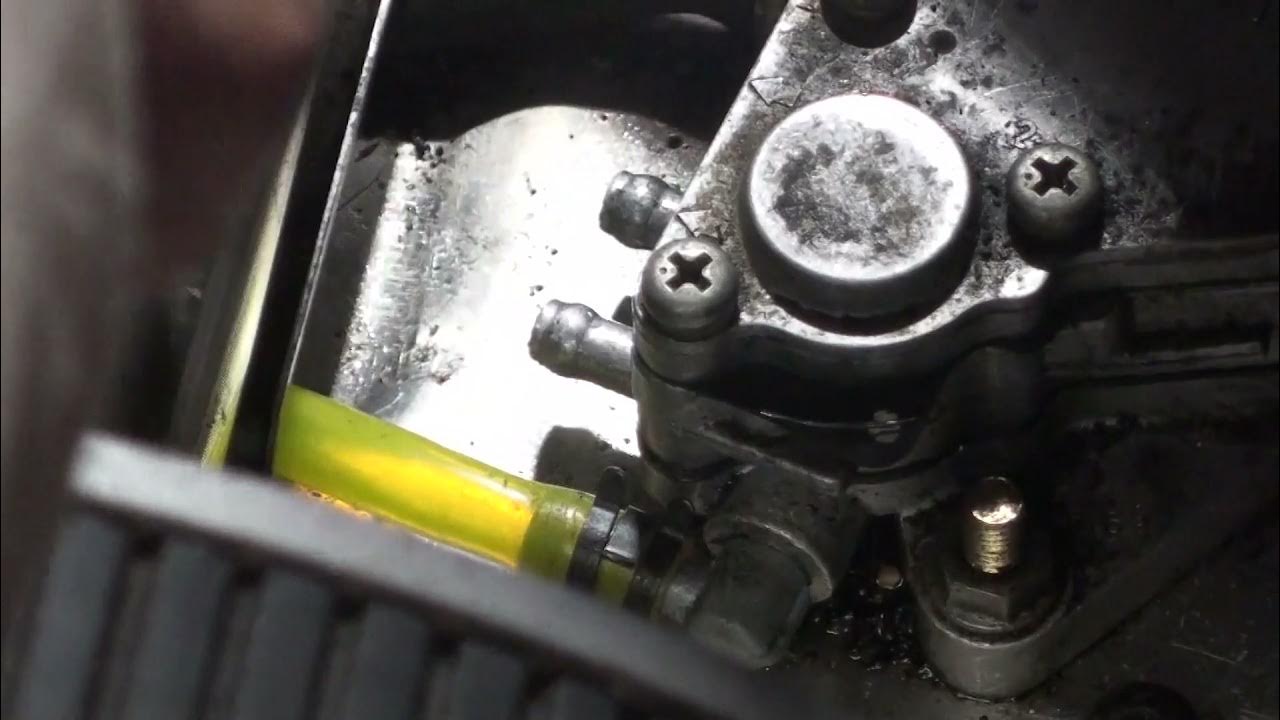 Snowmobile Fuel Line Replacement - YouTube