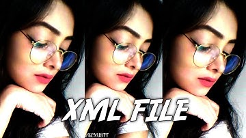 Pal Pal dil K Pass ❤ ( Xml File ) #presetff #xml