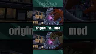 LEGO D-Rex vs. I-Rex (mod) | LEGO Jurassic World | #legojurassicworld #lego #dinosaur #shorts