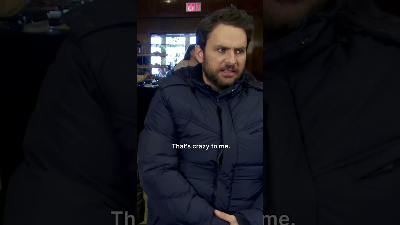 Find someone who gets you the way Frank gets Charlie. 