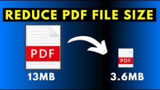 How to Compress a PDF to Reduce File Size