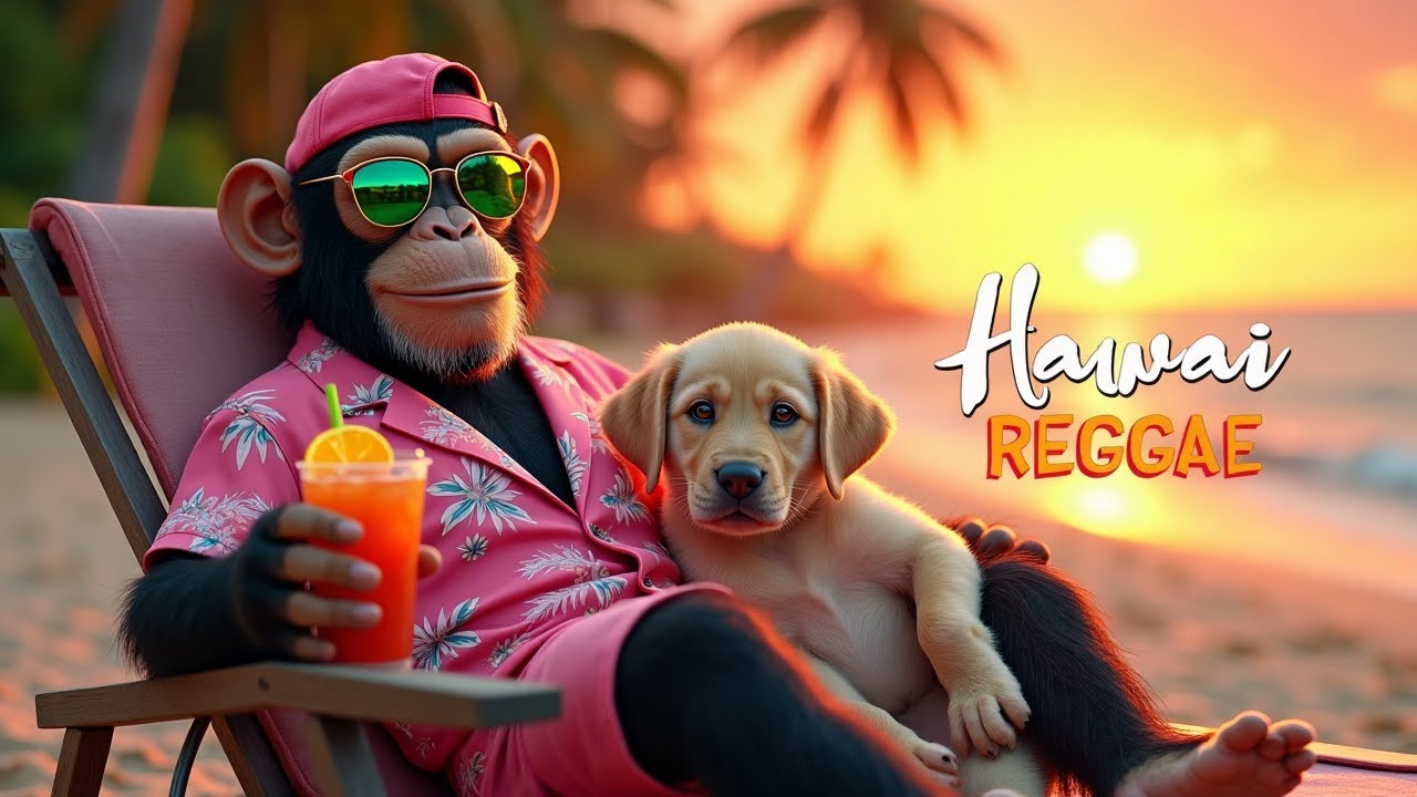 Chill Hawaiian Reggae 🌅 Peaceful Island Grooves