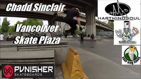 Double Kickflip 3 Block - Bean Plant Barrier - Vancouver Skate Plaza