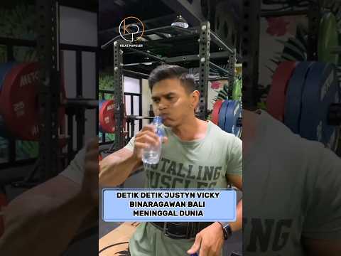 TRAGIS! DETIK DETIK JUSTYN VICKY MENINGGAL DUNIA TERTIMPA BARBEL 210 KG #gosipartis #artisviral